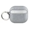 Karl Lagerfeld Monogram Choupette Head - AirPods 4 Case (silver)