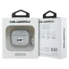 Karl Lagerfeld Monogram Choupette Head - AirPods 4 Case (silver)