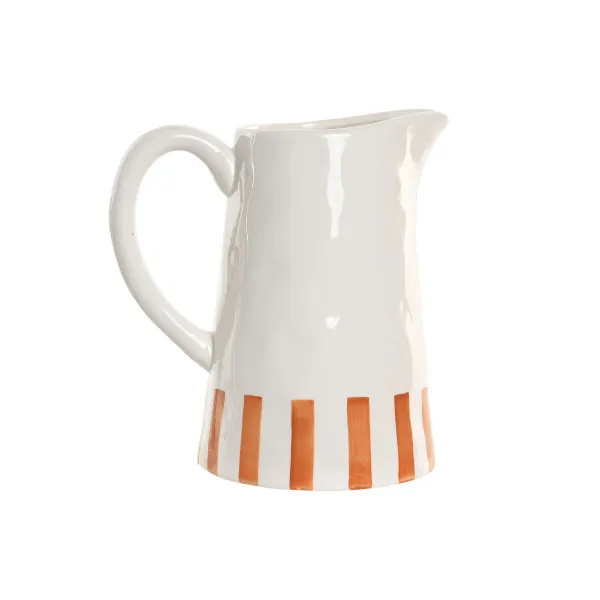 Lasipullo Home ESPRIT Keltainen Sininen Valkoinen Dolomite Sitruuna Oranssi Välimeren 750 ml