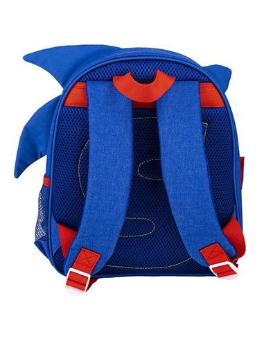 School Bag Sonic Blue 15,5 x 30 x 10 cm