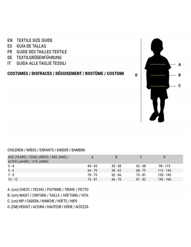 Costume for Adults Multicolour XS/S