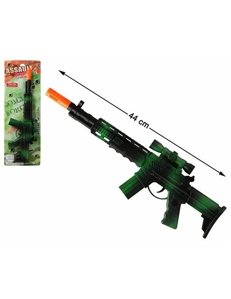 Military Machine Gun Green 44 cm