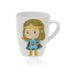 Керамическая Чашка Versa Super Mamá Керамика (8,5 x 10 x 8,5 cm)