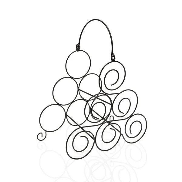 pudeļu statīvs Versa Metāls (27,5 x 32 x 16,5 cm)