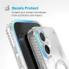 Speck Presidio Perfect-Clear Grip ClickLock & MagSafe - iPhone 16 Plus Case (Clear / Chrome Finish / Serene Silver)