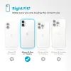 Speck Presidio Perfect-Clear Grip ClickLock & MagSafe - iPhone 16 Plus Case (Clear / Chrome Finish / Serene Silver)