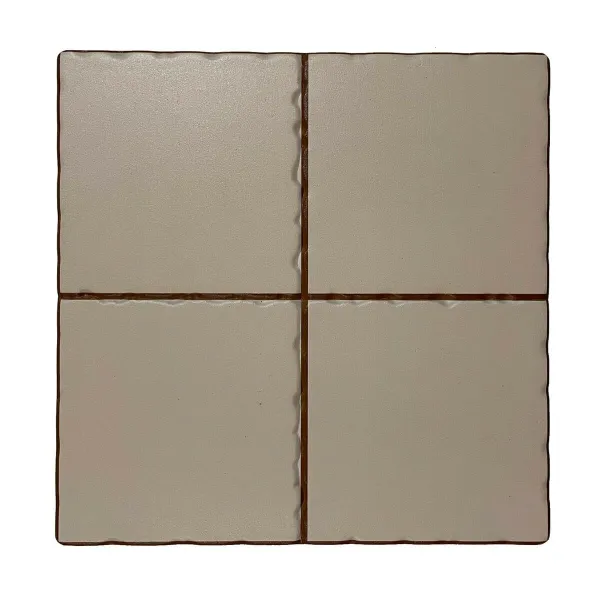 Table Mat Versa Beige Ceramic (20 x 20 cm)