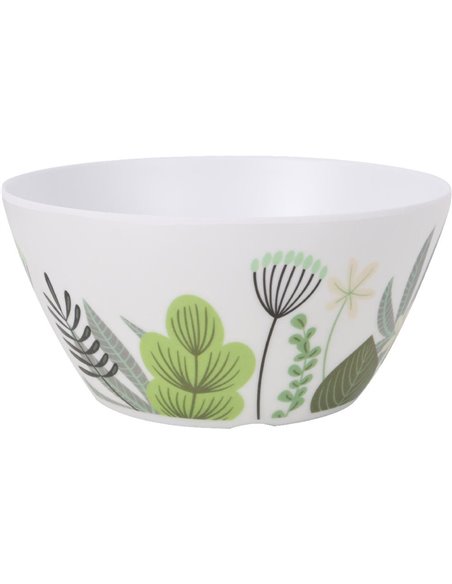 Snack Bowl La Mediterránea Flora Melamin 15 x 8 cm