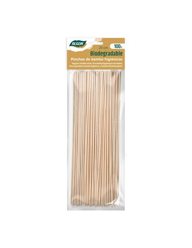 Barbecue Skewer Set Algon 250 x 2,5 mm Bamboo (100 Units)