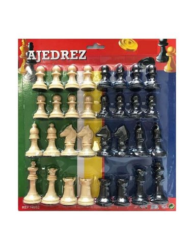 Chess Pieces 14952 Plastic