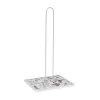 Kitchen Paper holder Versa Acebo Metal Steel MDF Wood 16,5 x 31 x 13 cm