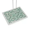 Virtuves Dvieļa Turētājs Versa Цветы Metāls Tērauds Koks MDF 16,5 x 31 x 13 cm