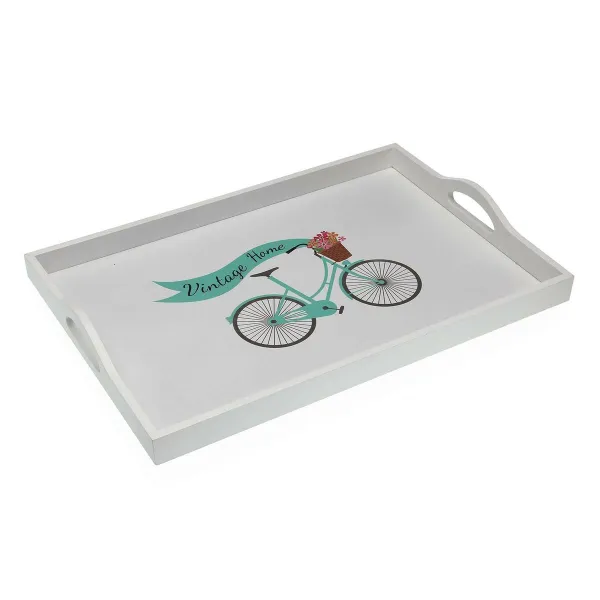 Поднос Versa Велосипед Деревянный MDF 30 x 5 x 45 cm