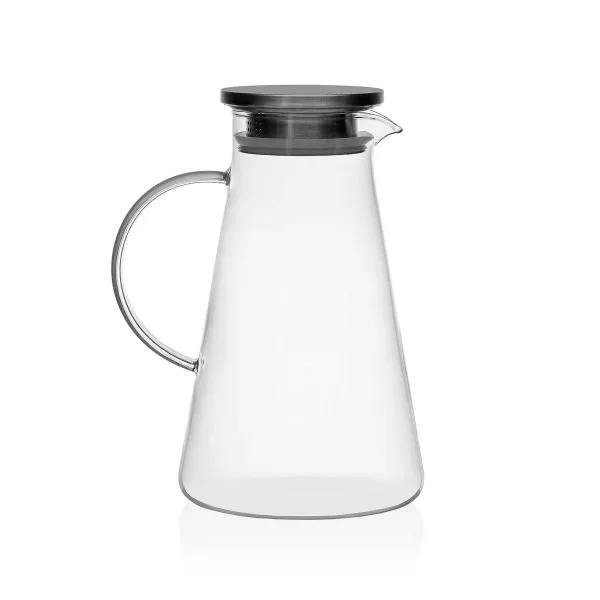 Кружка Versa 1,8 L Нержавеющая сталь Стеклянный Боросиликатное стекло