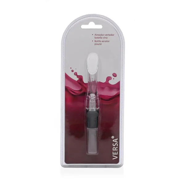 Vīna aeratora dozatora aizbāznis 2-in-1 Versa Plastmasa