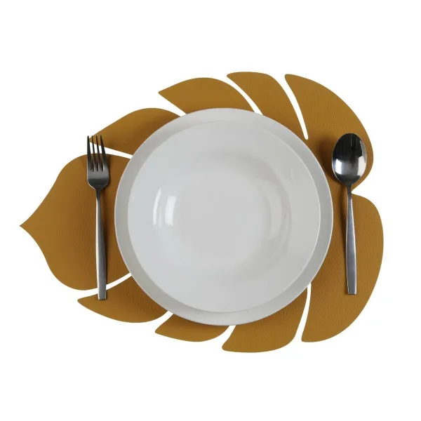 Tabletti Versa Kasvien lehtiä Sinappi 35 x 44,5 cm