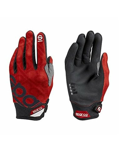 Mechanic's Gloves Sparco Meca 3 Red XL