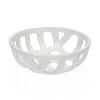 Vaisių dubuo Versa Balta Keramikinis Dolomite 26,4 x 8,5 x 26,4 cm