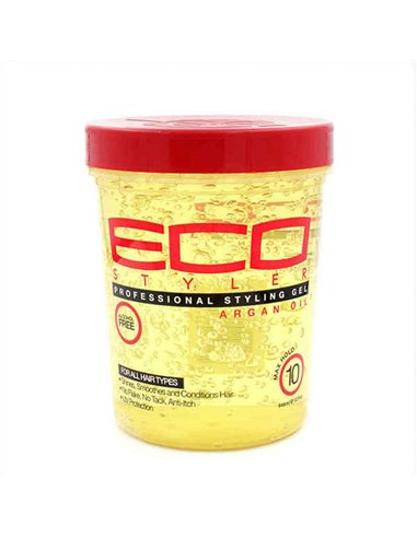 Medium hold fixing gel Eco Style 483317 Argan Oil (946 ml)