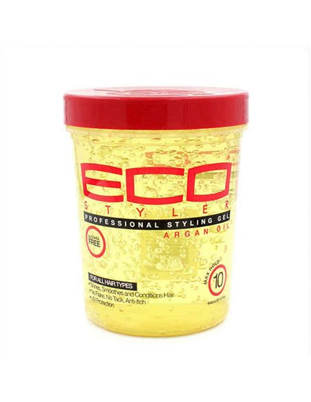 Medium hold fixing gel Eco Style 483317 Argan Oil (946 ml)