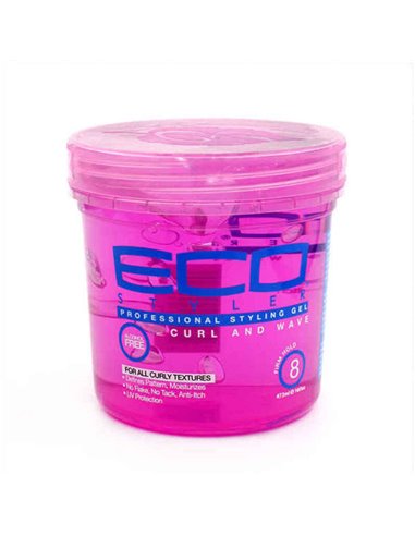 Styling Gel Eco Styler Curl & Wave Pink Curly Hair 946 ml