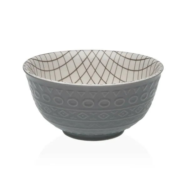Užkandžių indai Versa Pilka Keramikinis Porcelianas 16 x 7,7 x 16 cm