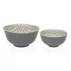 Užkandžių indai Versa Pilka Keramikinis Porcelianas 16 x 7,7 x 16 cm