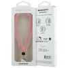 Hello Kitty Nylon Cord Kitty Head - Phone Charm (Pink)
