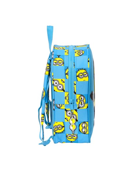 School Bag Minions Minionstatic Blue (22 x 27 x 10 cm)