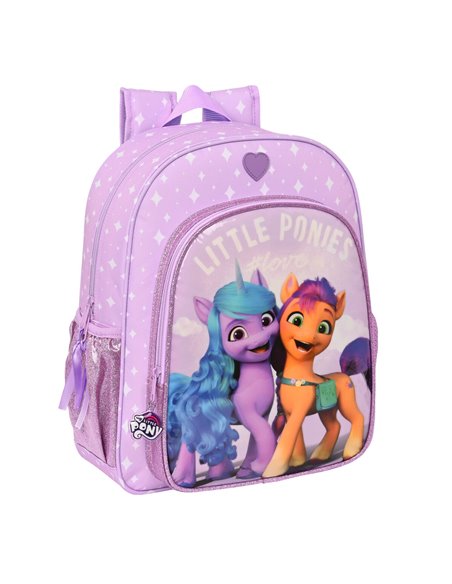 School Bag My Little Pony Lilac (32 x 38 x 12 cm)