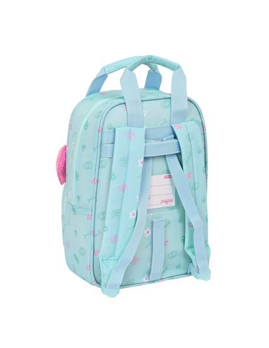 Child bag Glow Lab Cute doll Light Blue (20 x 28 x 8 cm)