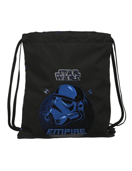 Backpack with Strings Star Wars Digital escape Black (35 x 40 x 1 cm)