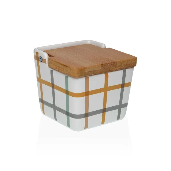 Солонка с крышкой Versa Peter Керамика 8,8 x 8,5 x 8,8 cm