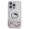 Hello Kitty Liquid Glitter Sweet Kitty Bows MagSafe - Case for iPhone 16 Pro (white)