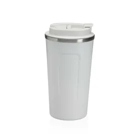 Kannellinen lasi Versa Valkoinen Teräs polypropeeni 510 ml