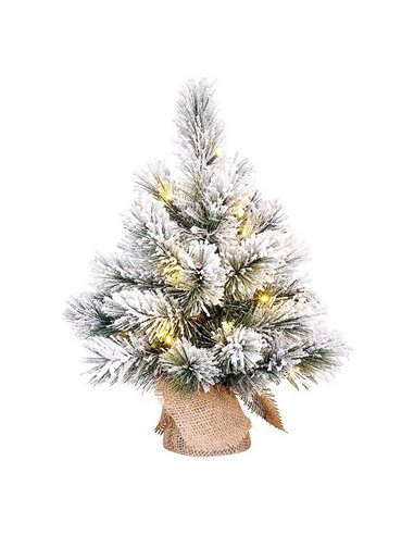 Christmas Tree Black Box Mini LED Light Frosted (23 x 45 cm)