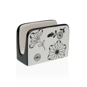 Servetėlės laikiklis Versa Keramikinis 5 x 8 x 11 cm Gėlės
