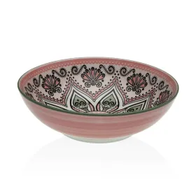 Salātu Trauks Versa Rozā Keramika Porcelāns 22,5 x 9 x 22,5 cm