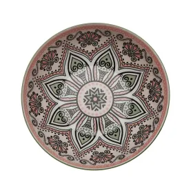 Salotų Dubuo Versa Rožinė Keramikinis Porcelianas 22,5 x 9 x 22,5 cm