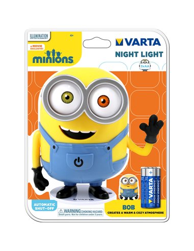 Night light Minions Varta Yellow Multicolour