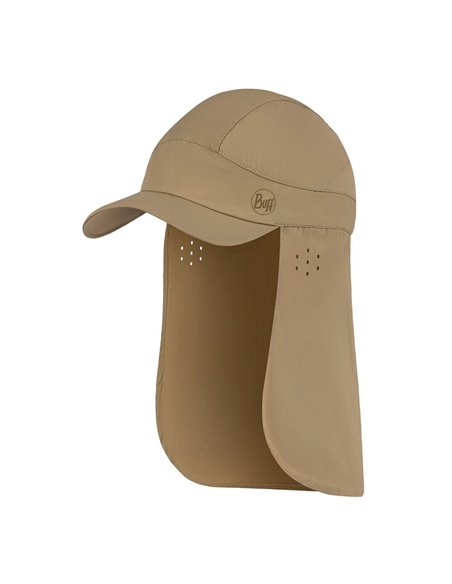 Cap with neck protector Buff Pack Cap Bimini Sand