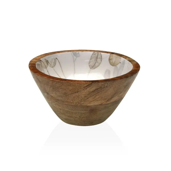 Uzkodu Bļoda Versa Bambuss Porcelāns Mango koks 13 x 7 x 13 cm