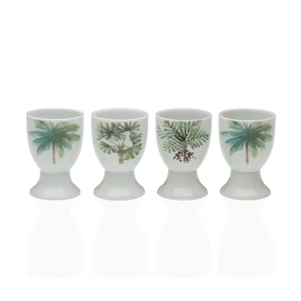 Set of bowls Versa Porcelain 4,5 x 6,5 x 4,5 cm 4 Pieces
