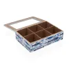 Dėžutė arbatai Versa Aqua 2 Medžio 17 x 7 x 24 cm