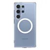 Spigen Ultra Hybrid Mag MagSafe - Case for Samsung Galaxy S25 Ultra (Clear / White)