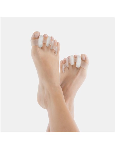 Relaxing Toe Separator InnovaGoods 2 Units