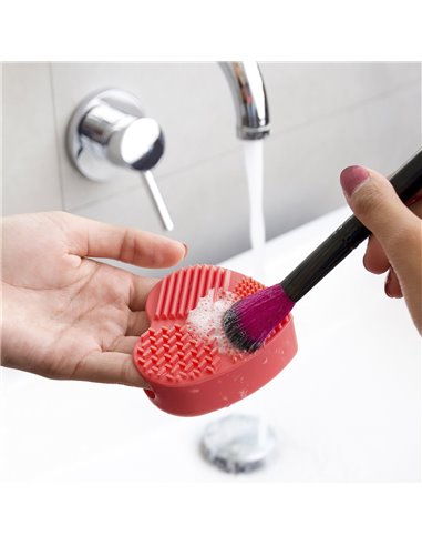 Make-up Brush Cleaner Heart InnovaGoods