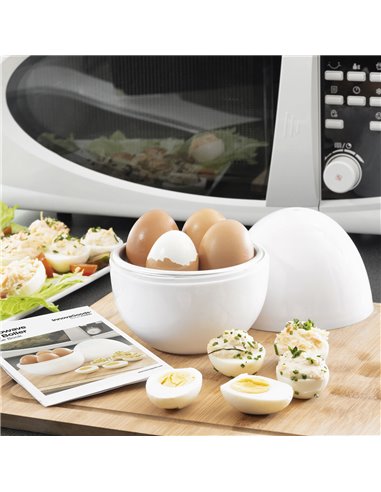 Microwave Egg Boiler with Recipe Booklet Boilegg InnovaGoods