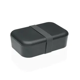 Lunch box Versa Grey Polyethylene RPET