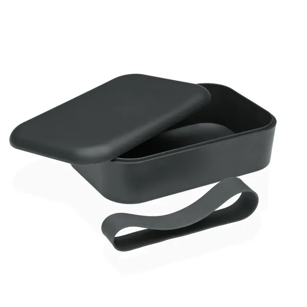 Lunch box Versa Grey Polyethylene RPET
